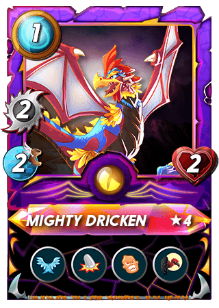 The Mighty Dricken card