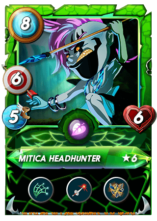 The Mitica Headhunter card