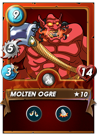 The Molten Ogre card