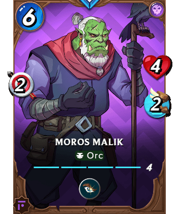The Moros Malik card