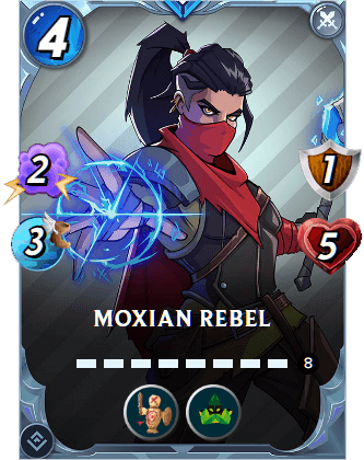 The Moxian Rebel card