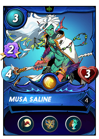 The Musa Saline card