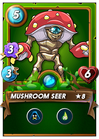 The Mushroom Seer card