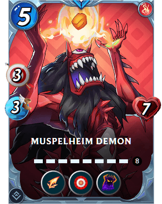The Muspelheim Demon card