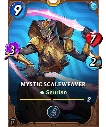 The Mystic Scaleweaver card