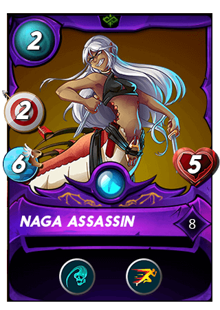 The Naga Assassin card