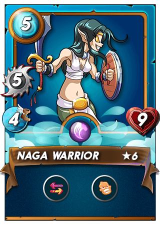 The Naga Warrior card