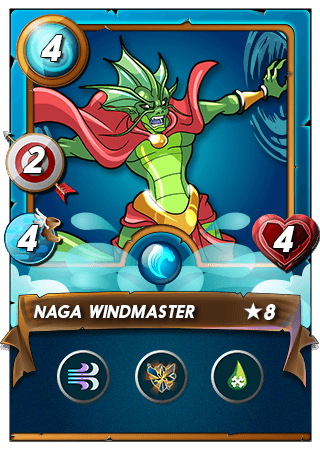 The Naga Windmaster card