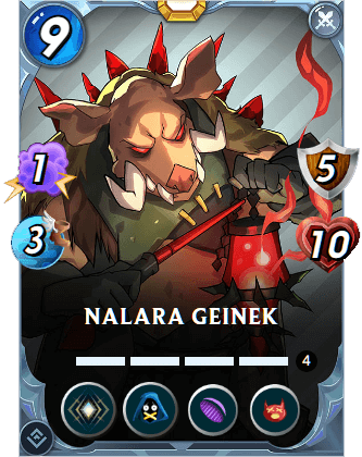 The Nalara Geinek card