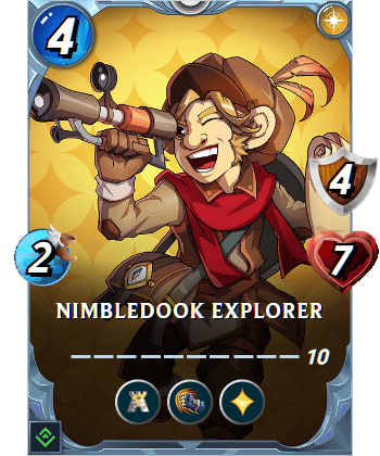 The Nimbledook Explorer card
