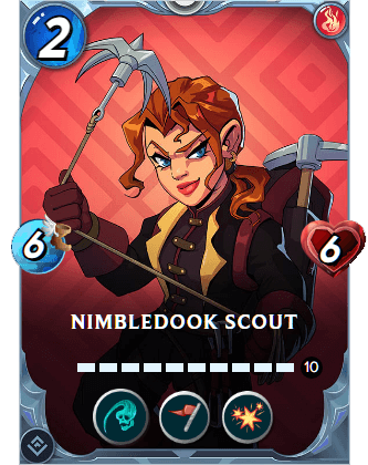 The Nimbledook Scout card