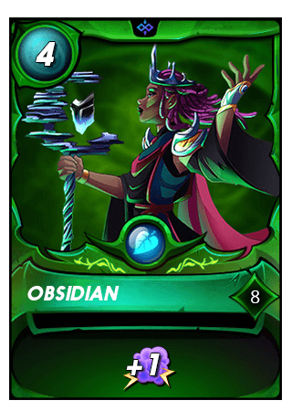 The Obsidian card