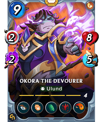 The Okora the Devourer card