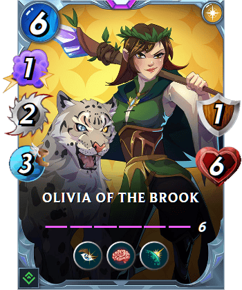 The Olivia of the Brook card