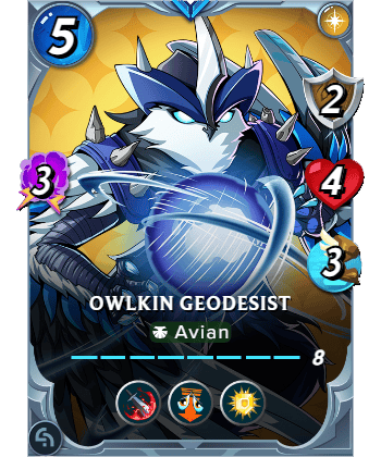 The Owlkin Geodesist card