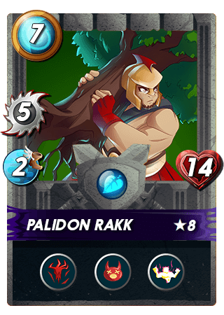 The Palidon Rakk card