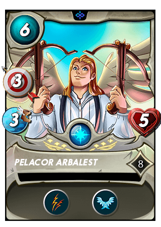 The Pelacor Arbalest card