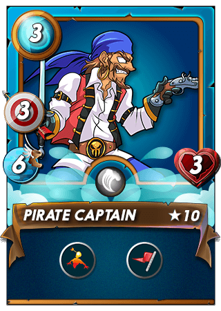 The Pirate Captain card