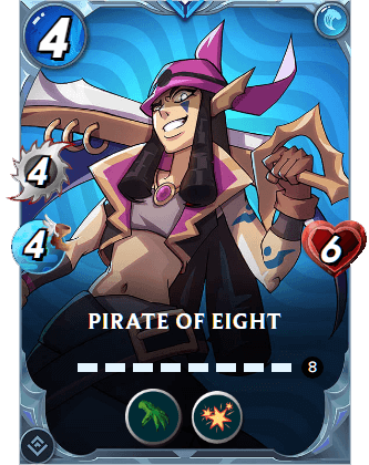 The Pirate of Eight card