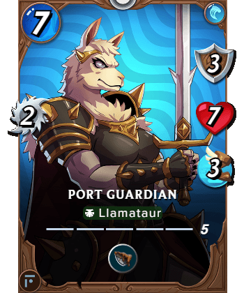 The Port Guardian card