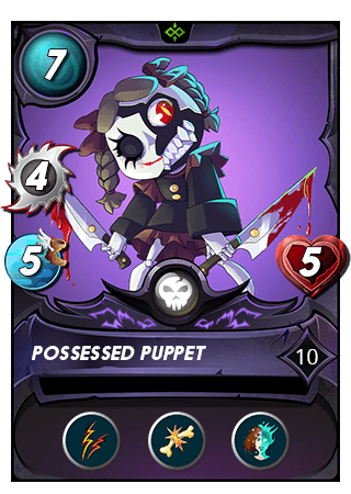The Possessed Puppet card