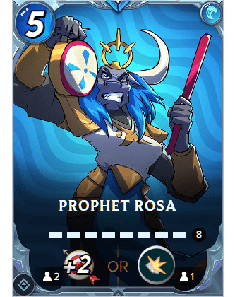 The Prophet Rosa card