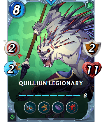 The Quilliun Legionary card