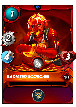 The Radiated Scorcher card