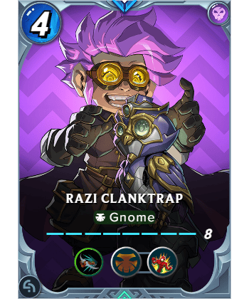 The Razi Clanktrap card