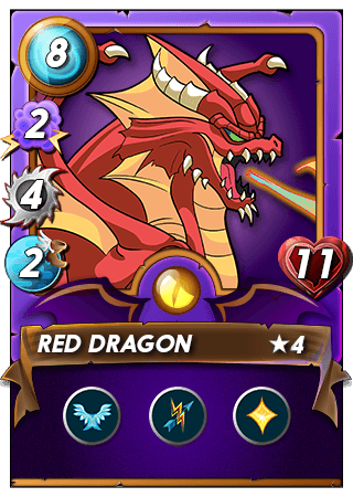 The Red Dragon card