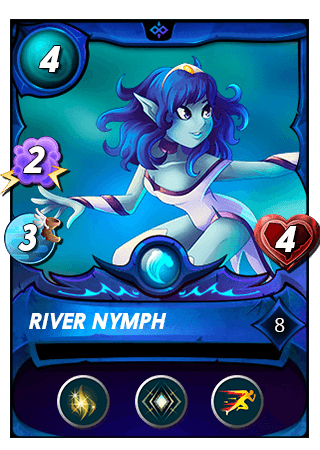 The River Nymph card