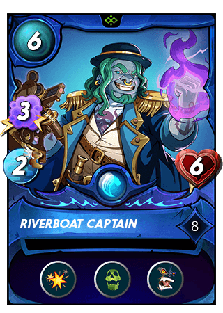 The Riverboat Captain card