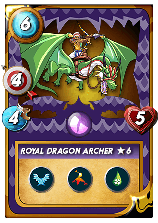 The Royal Dragon Archer card