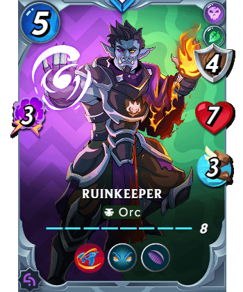 The Ruinkeeper card