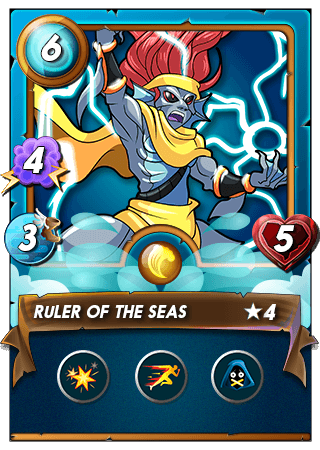 The Ruler of the Seas card