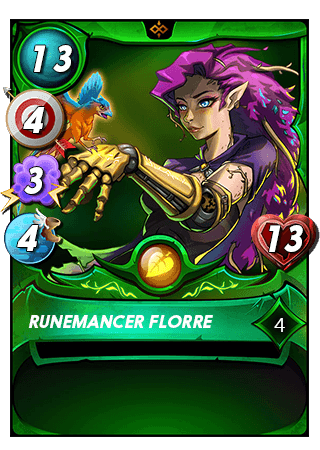 The Runemancer Florre card