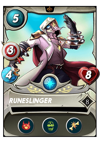 The Runeslinger card