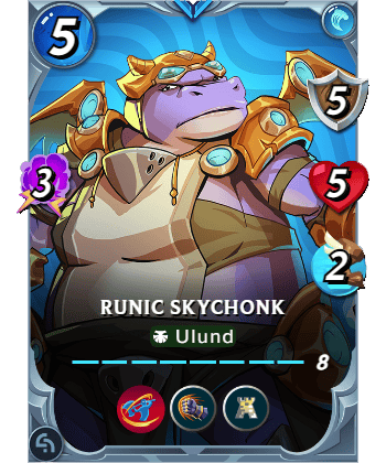 The Runic Skychonk card