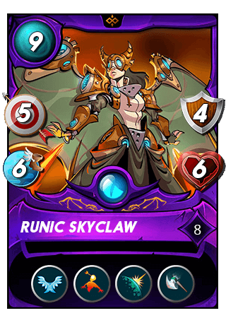 The Runic Skyclaw card