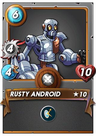 The Rusty Android card