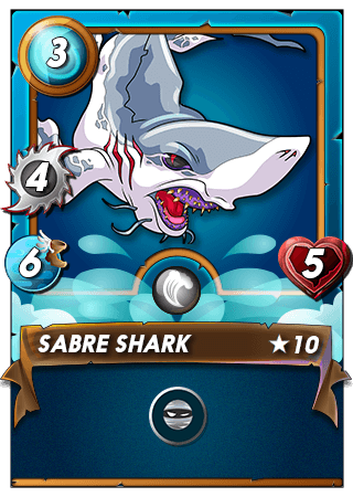 The Sabre Shark card