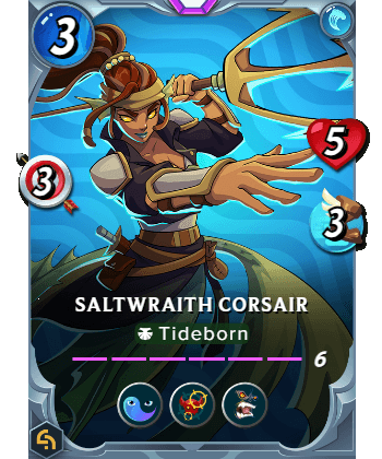The Saltwraith Corsair card