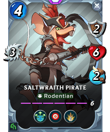 The Saltwraith Pirate card