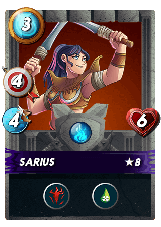 The Sarius card