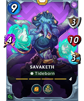 The Savaketh card