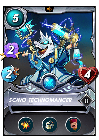 The Scavo Technomancer card