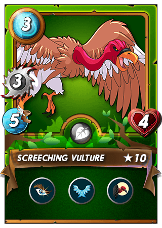 The Screeching Vulture card