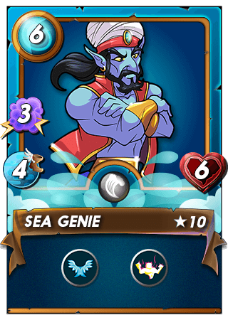 The Sea Genie card