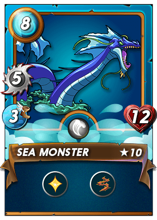 The Sea Monster card