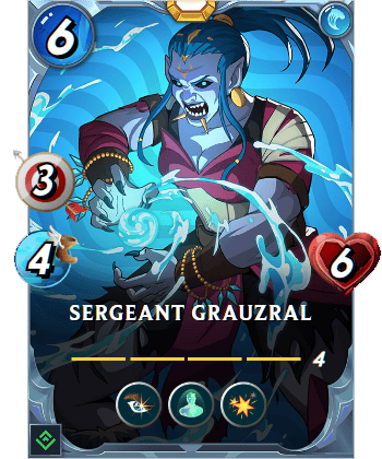 The Sergeant Grauzral card